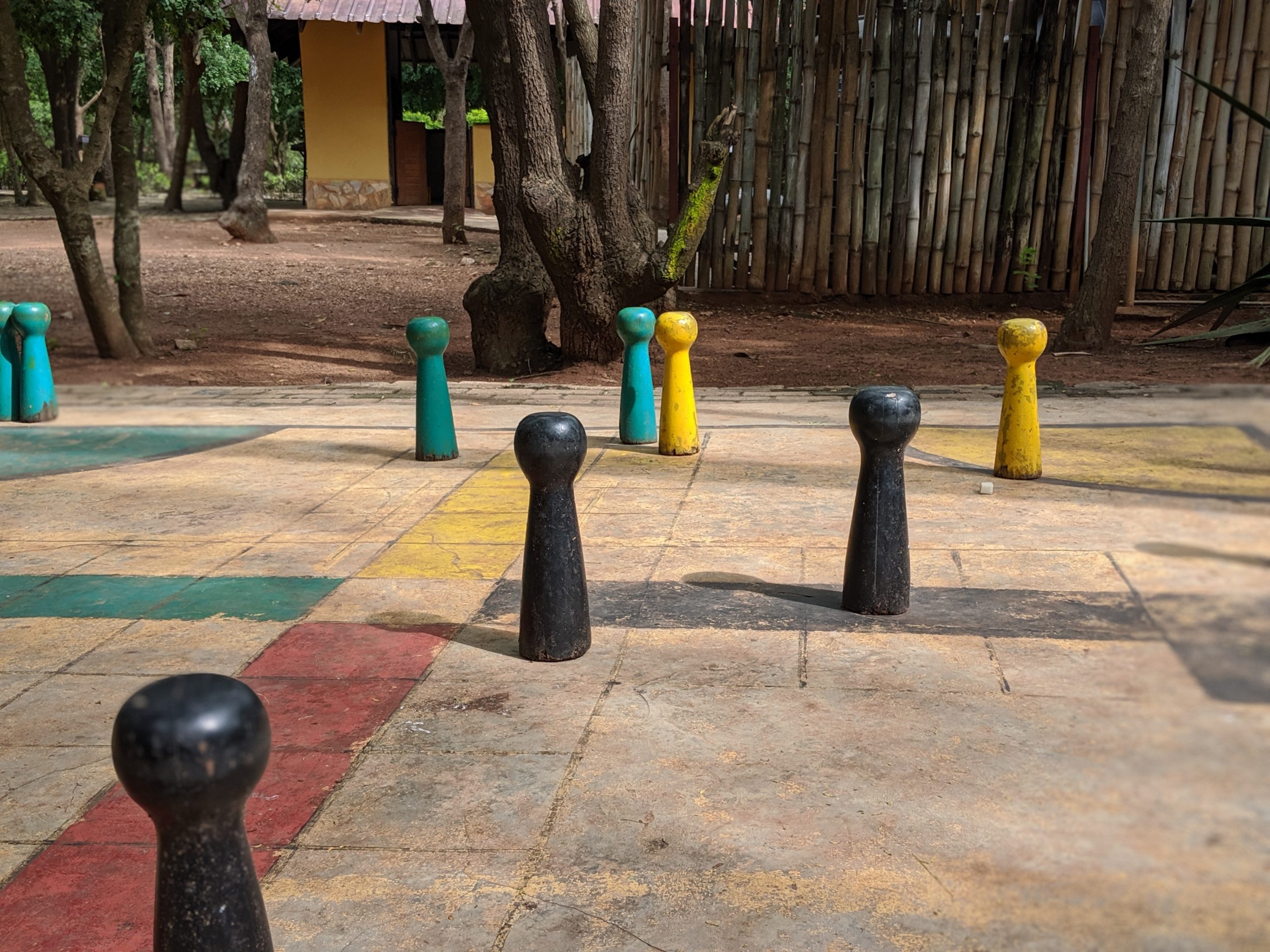 Ludo game at Rufus Green Parks