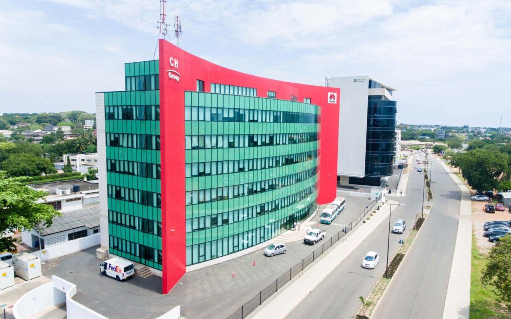 huawei building by goldkey properties ghana real estate developer