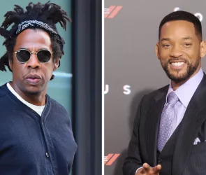 Picture of Jay-Z and Will Smith, who invested in Landis Technologies, a rent to own real estate startup