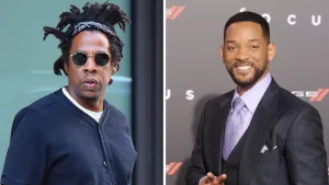 Picture of Jay-Z and Will Smith, who invested in Landis Technologies, a rent to own real estate startup