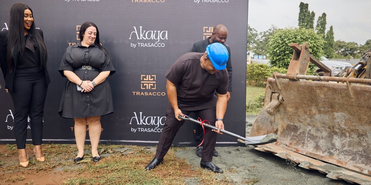 Ernest Taricone breaking ground on Akaya by Trasacco Residences at Akaya Groundbreaking