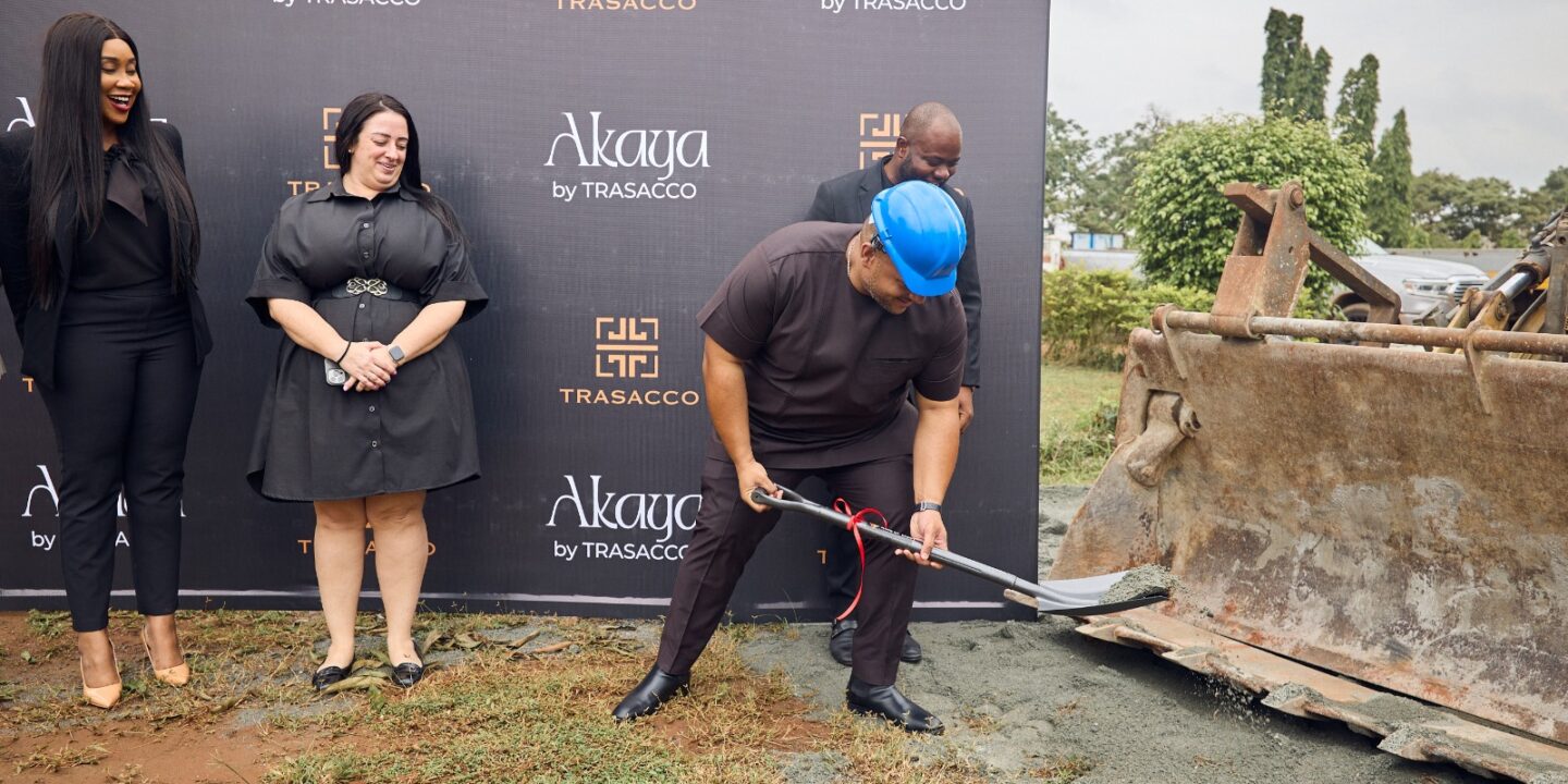 Ernest Taricone breaking ground on Akaya by Trasacco Residences at Akaya Groundbreaking